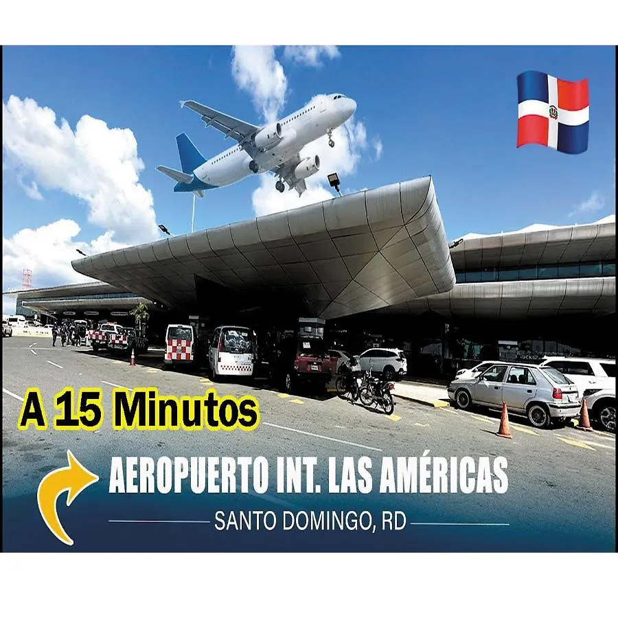 Apartamento Amueblado Caribe: Convenient Airport Retreat Santo Domingo 0*,